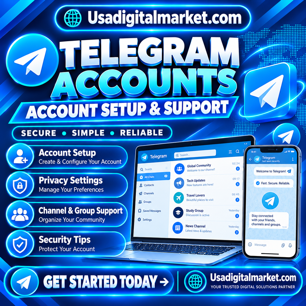 Buy Telegram Accounts